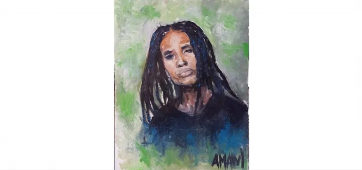 Lady Green, œuvre de Amani Terzakis