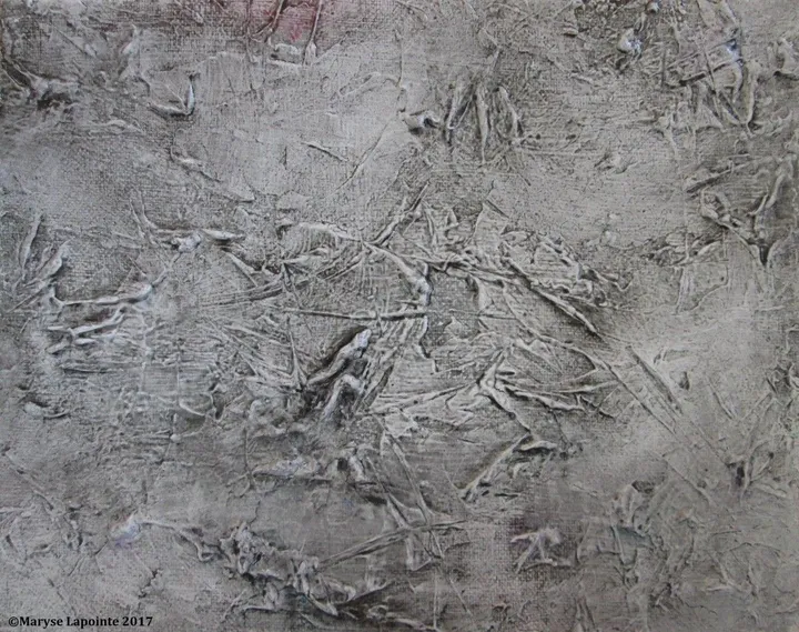 Fossiles 2 / Fossils 2, artwork by Maryse Lapointe
