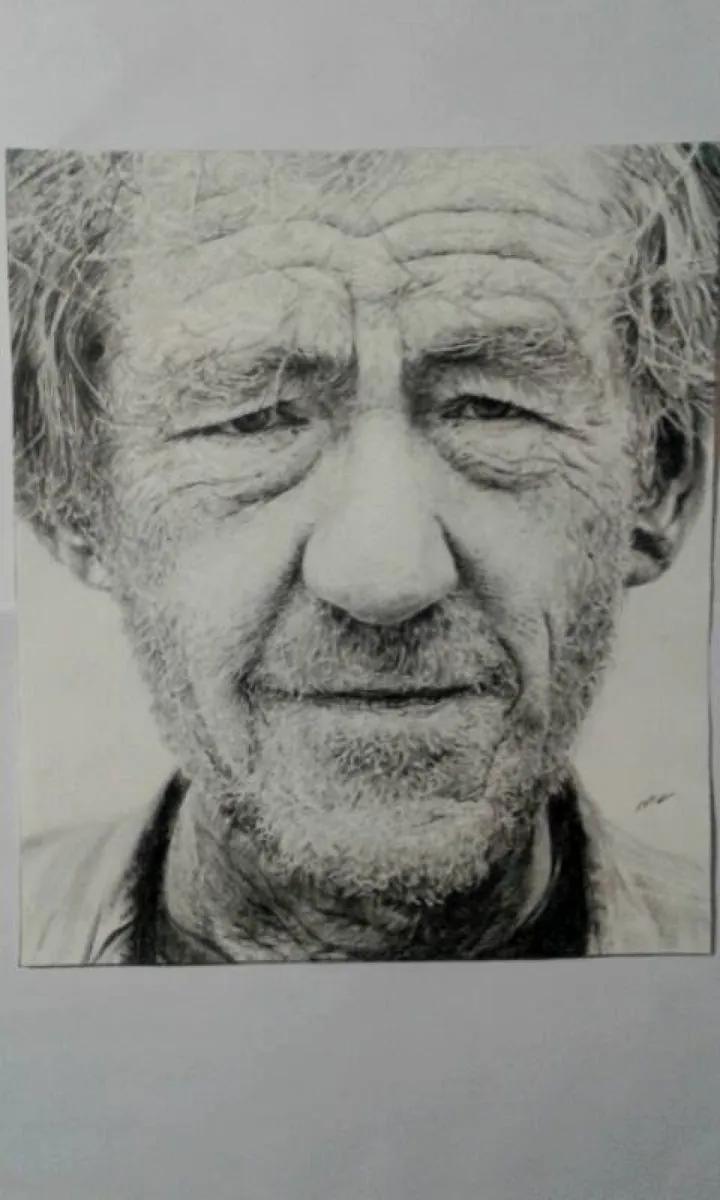 Ian Mckellen, œuvre de Abrahán De Labastida