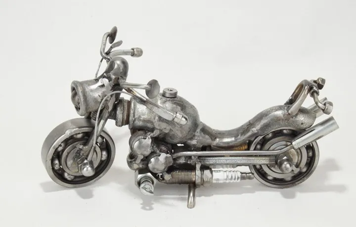 Motorbike art metal, artwork by Dendrinos gIANNIS