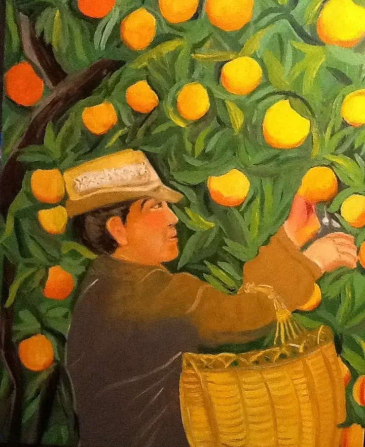 La Cosecha, artwork by Ligia Moya