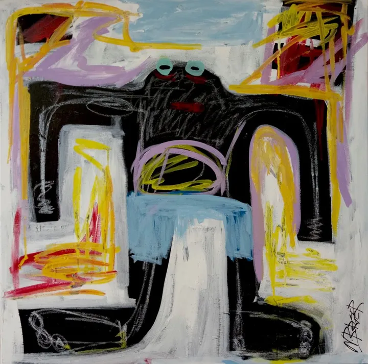 Le Capitaine Primitif, artwork by Noah Borger
