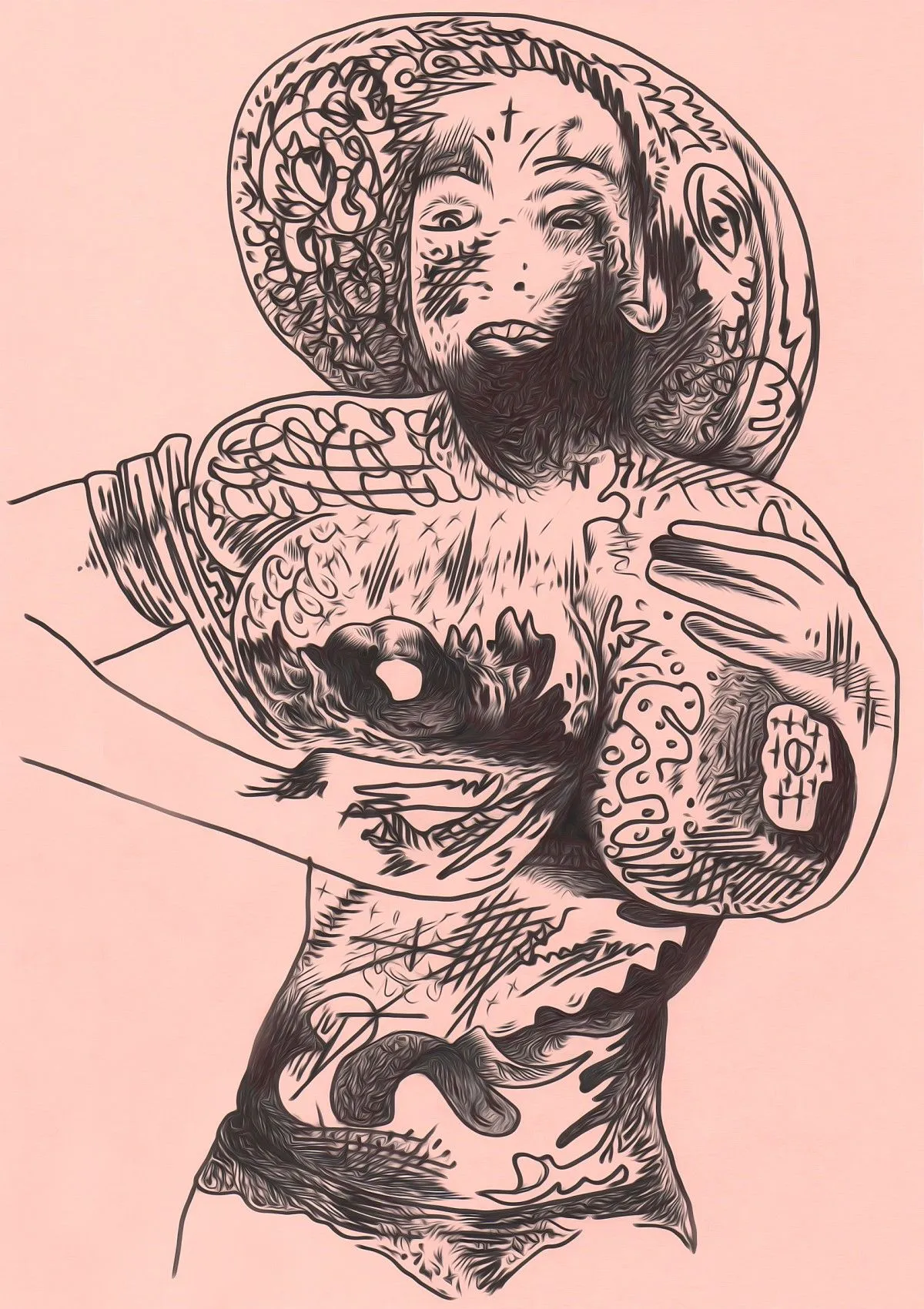 ¨¨¨¨, œuvre de Laura H