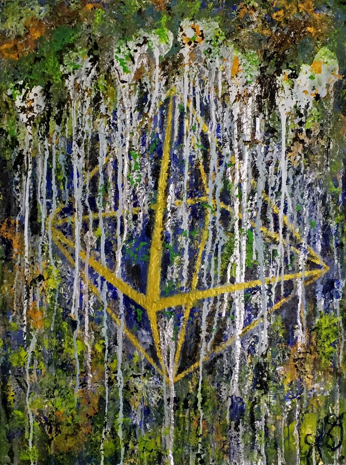 octahedron 2., œuvre de Jason Lincoln Jeffers