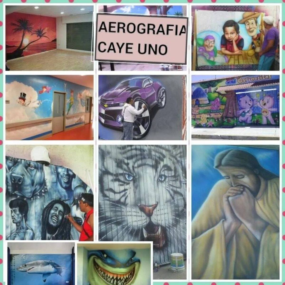 aerografia, œuvre de victor cayetano