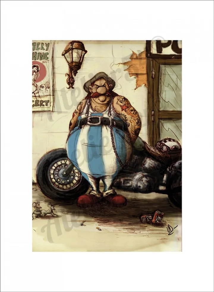 Obelixme, œuvre de Didier LOZANO