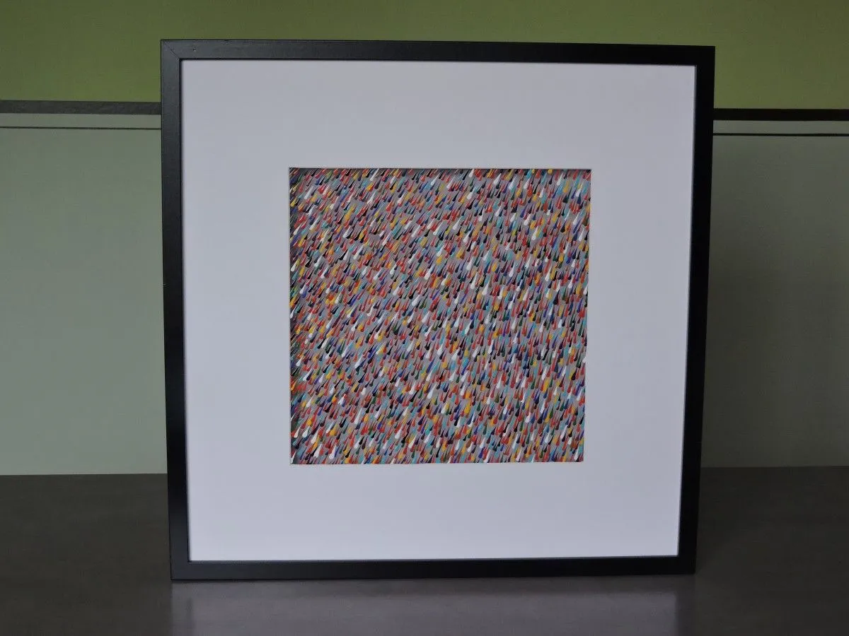 " Souffle léger ", artwork by Rita Vandenherrewegen