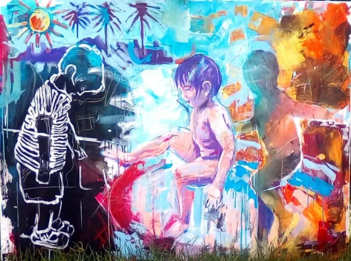 summer with, œuvre de Toni Trajkoski