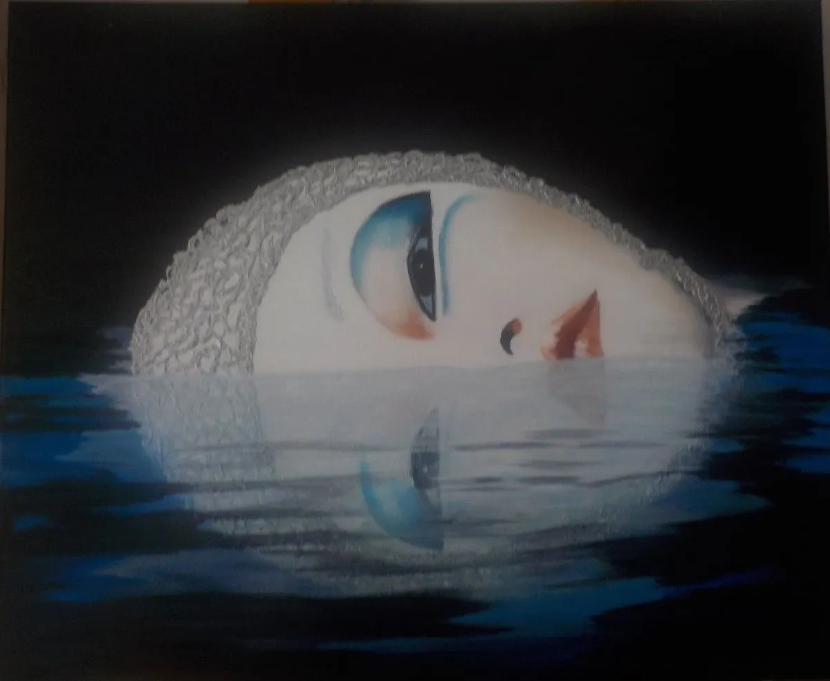 aquatique, artwork by lydie de brito