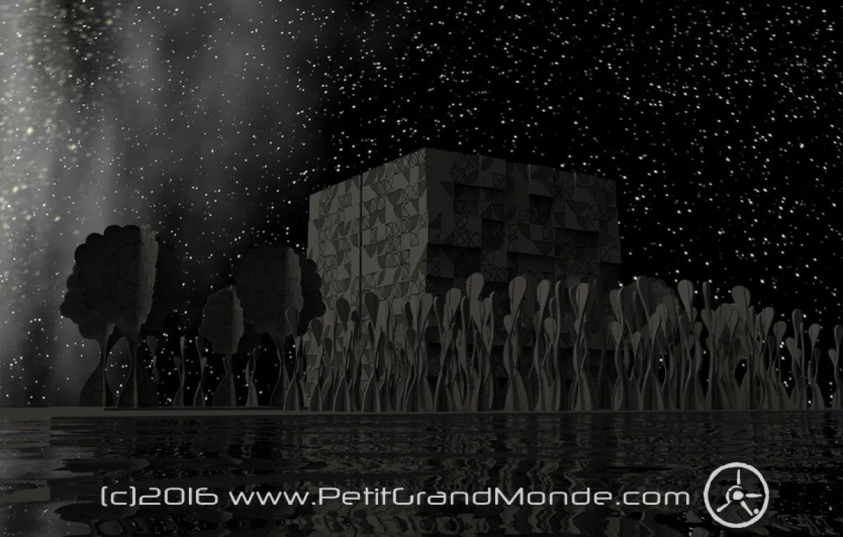 PetitGrandMonde #003, artwork by Yan Paquin