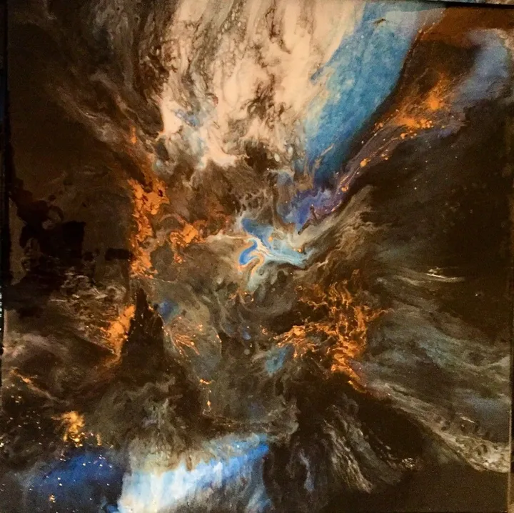 La Tempête, artwork by Maryse Menard