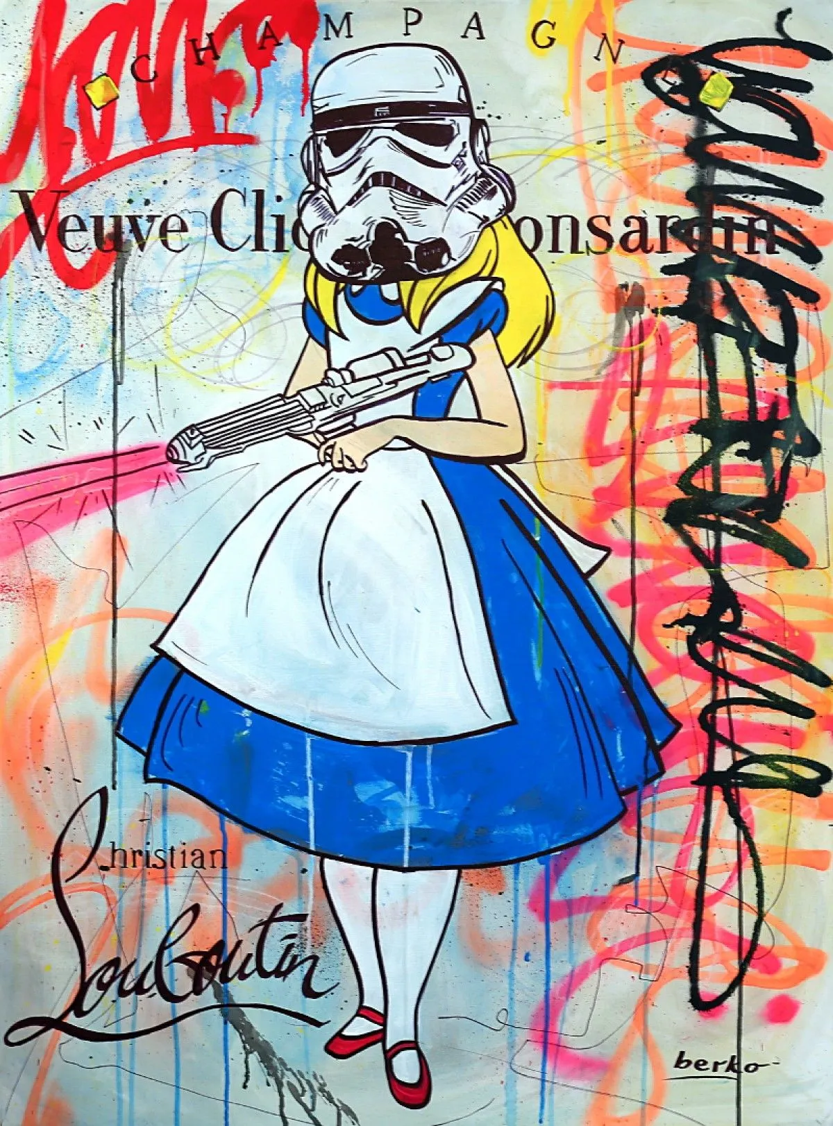 Alice Trooper, artwork by Berko .