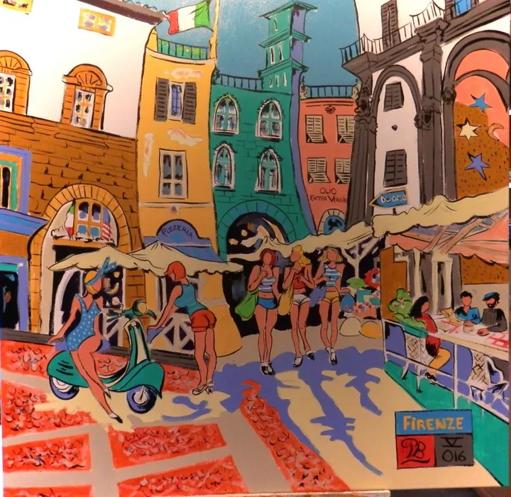 "Firenze", artwork by Patrick Bergès