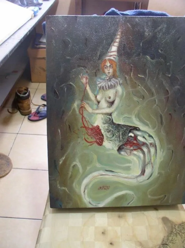 luciernaga, artwork by Efrain Alejandro Flores Dominguez