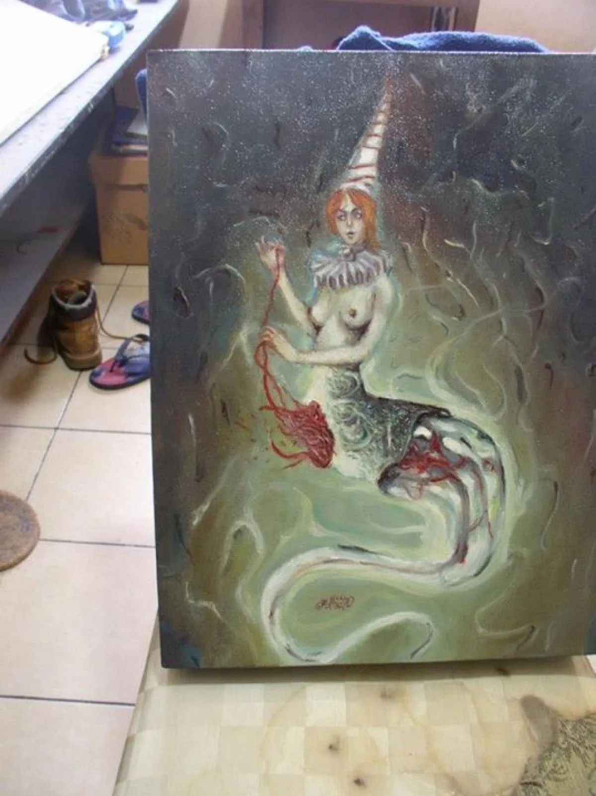 luciernaga, artwork by Efrain Alejandro Flores Dominguez