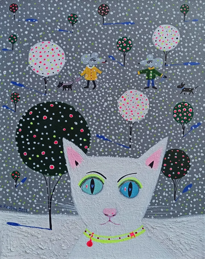 I Believe In Love, artwork by Katrina Avotina