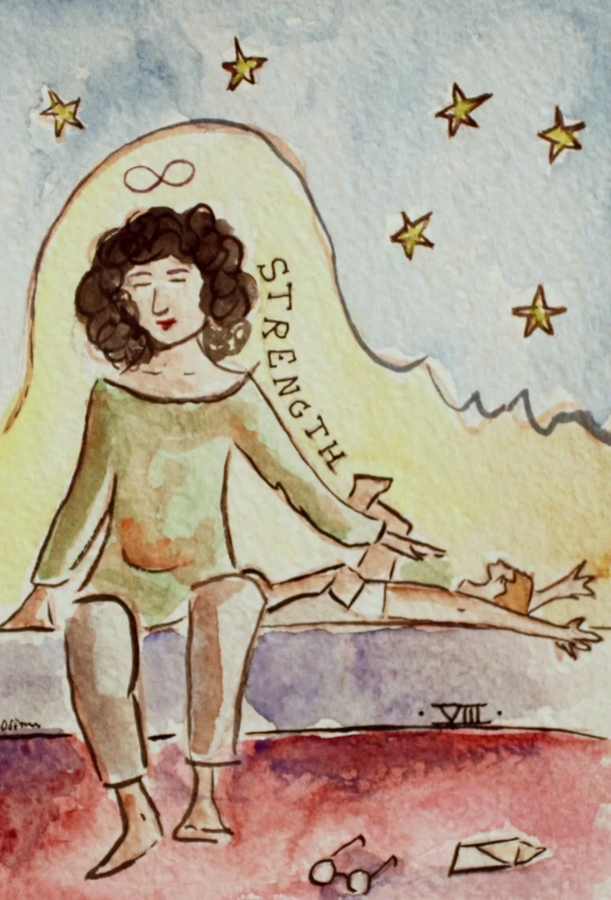 Strength, œuvre de Odette Kougea