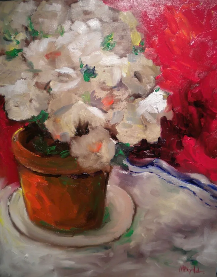 Efflorescence- Vendu, artwork by Marie Bujold