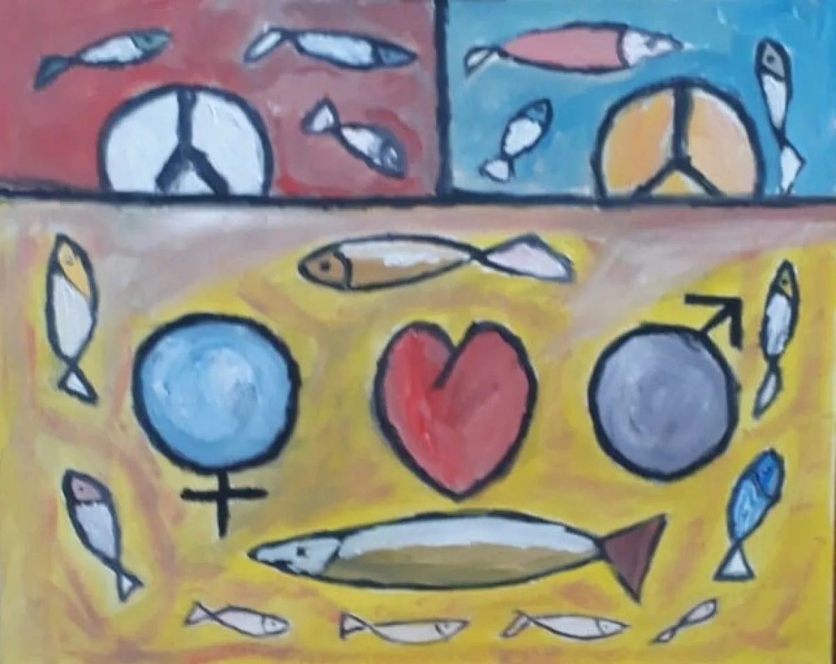 World in peace, œuvre de Stankevicaite .