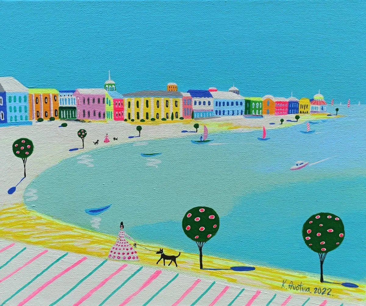 Living On The Coast, œuvre de Katrina Avotina