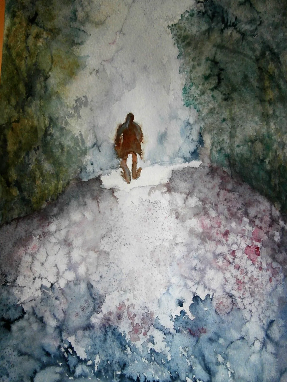 Promenade en forêt, artwork by Edith Wéris