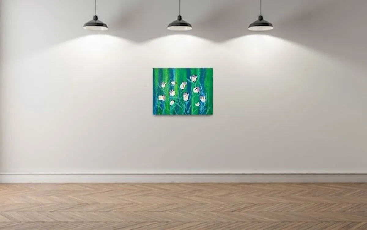 Floral series 2, artwork by Sanjay punekar