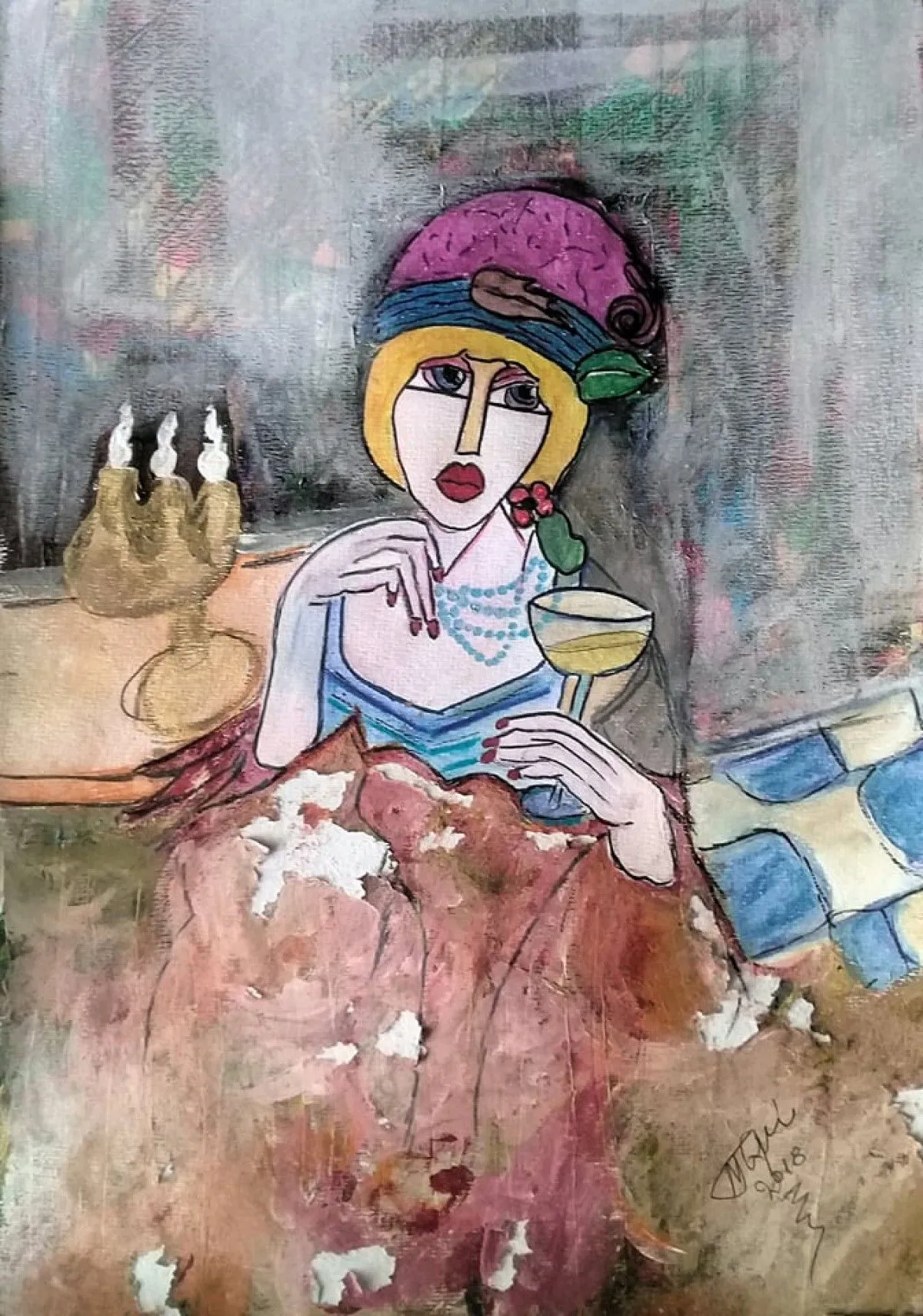 wear and tear, œuvre de Marini Tsambi