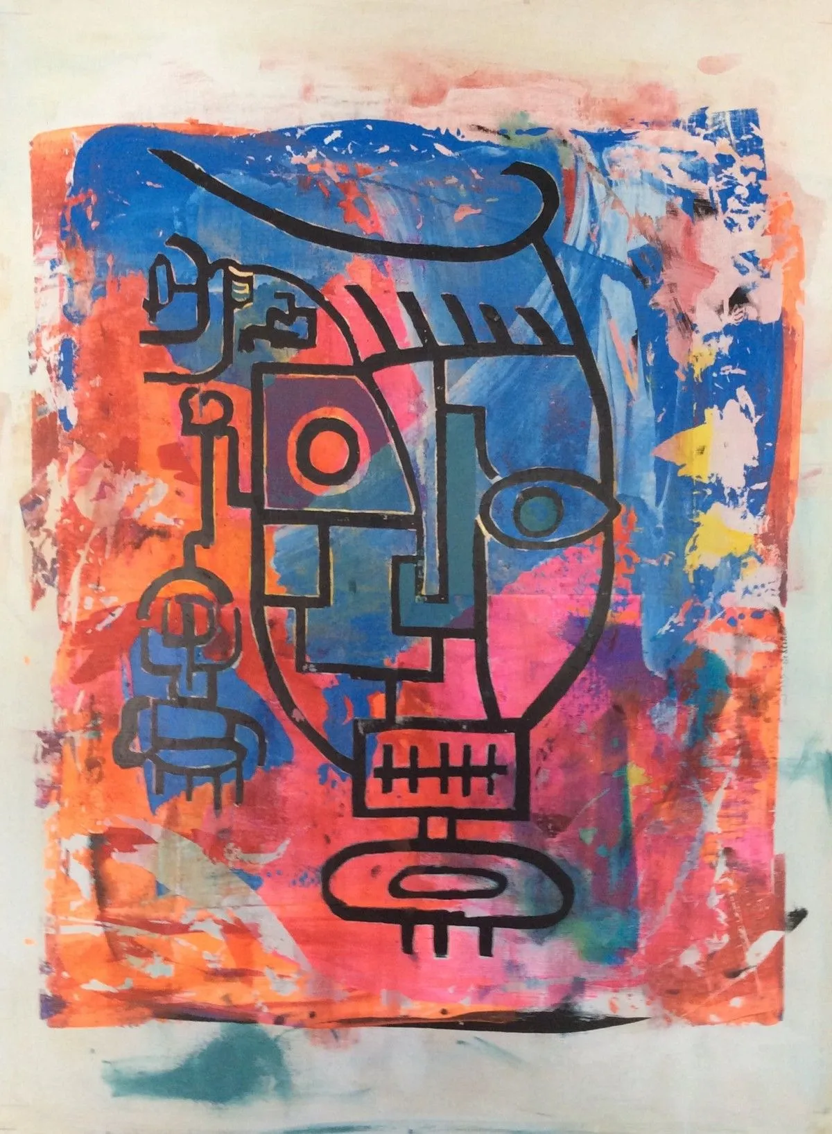 The sapiens, artwork by Hamilton Francisco
