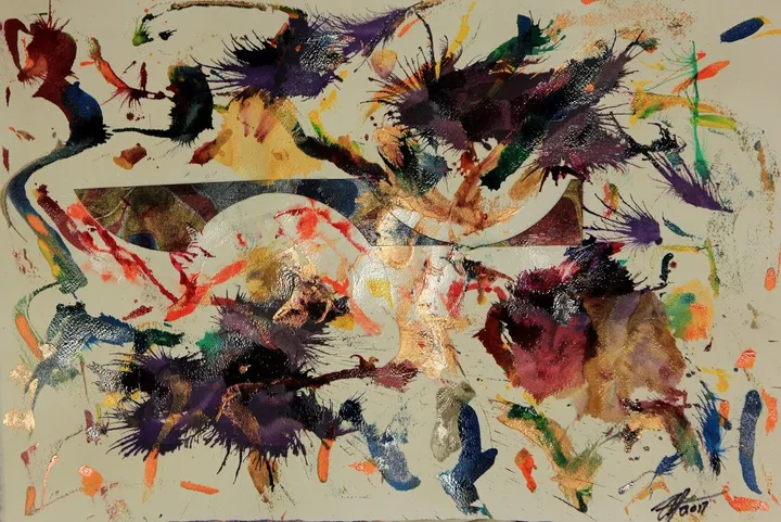 AND THEN, œuvre de Robert W Dunlap