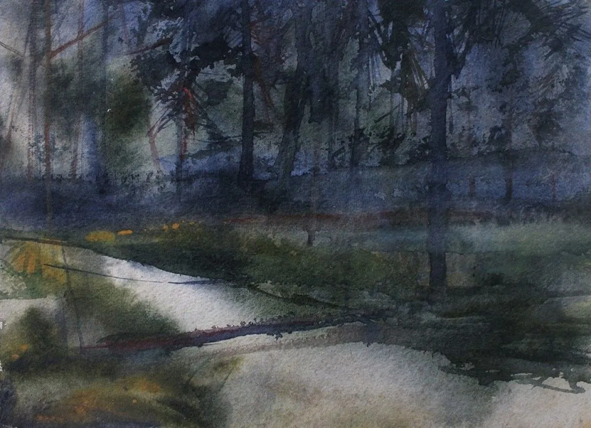 after rain *56, artwork by shajith rb
