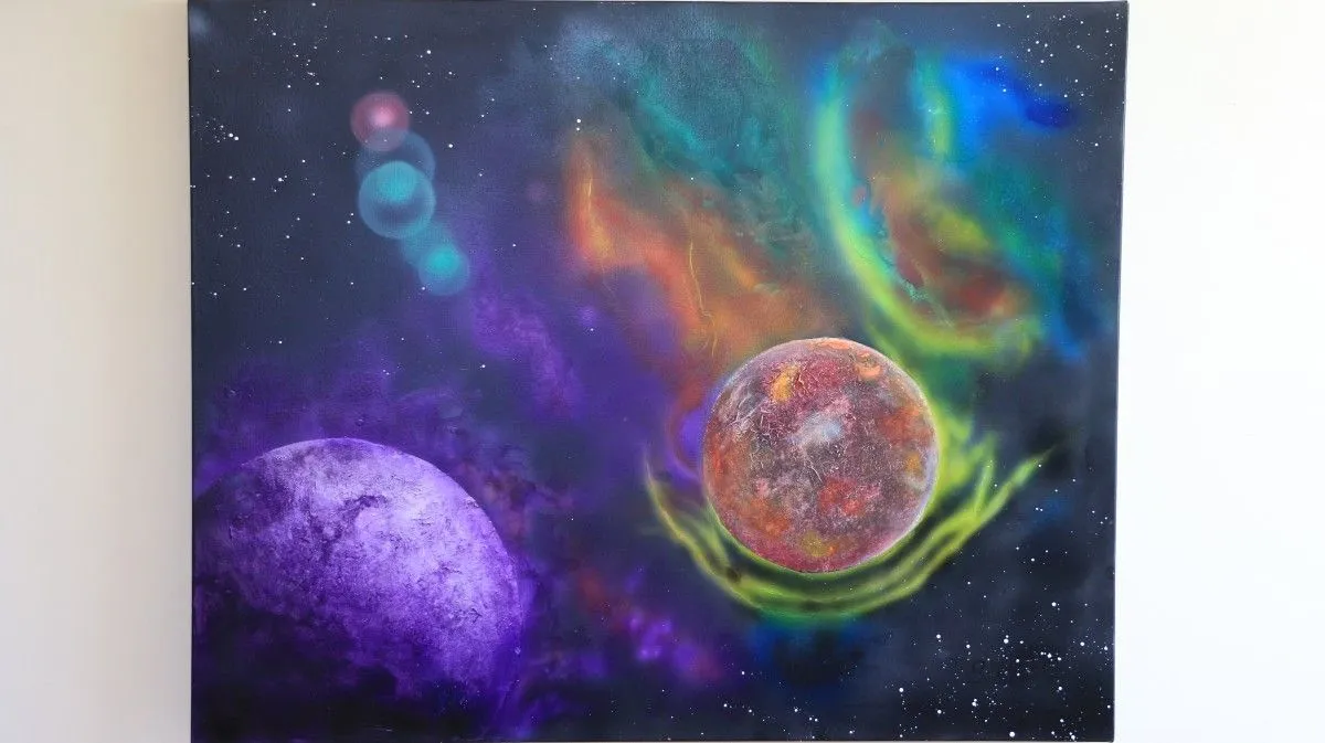nebula series 1, œuvre de serap arslankoc