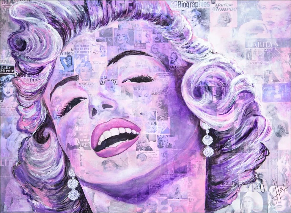 Marylin, artwork by Johanne Dupont