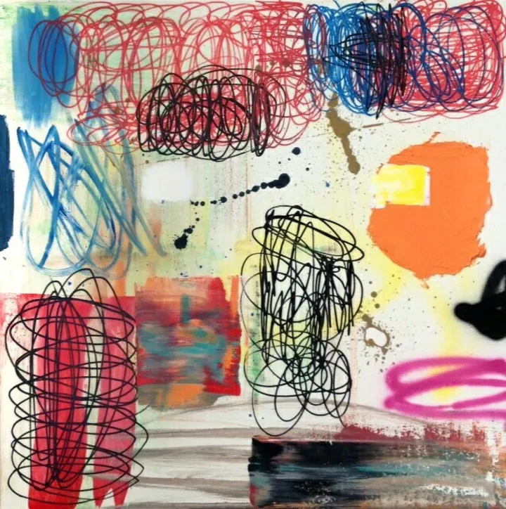 DAWN KING, œuvre de MICHEL RABANELLY