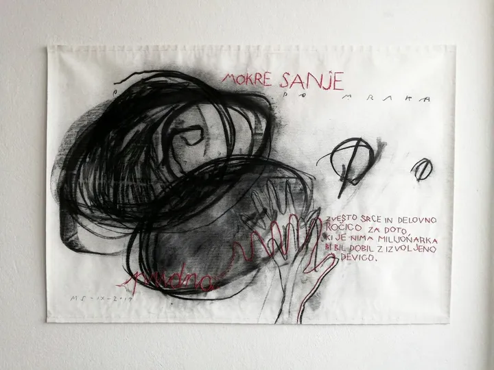 * Come closer 3 *, œuvre de Mojca Senegacnik