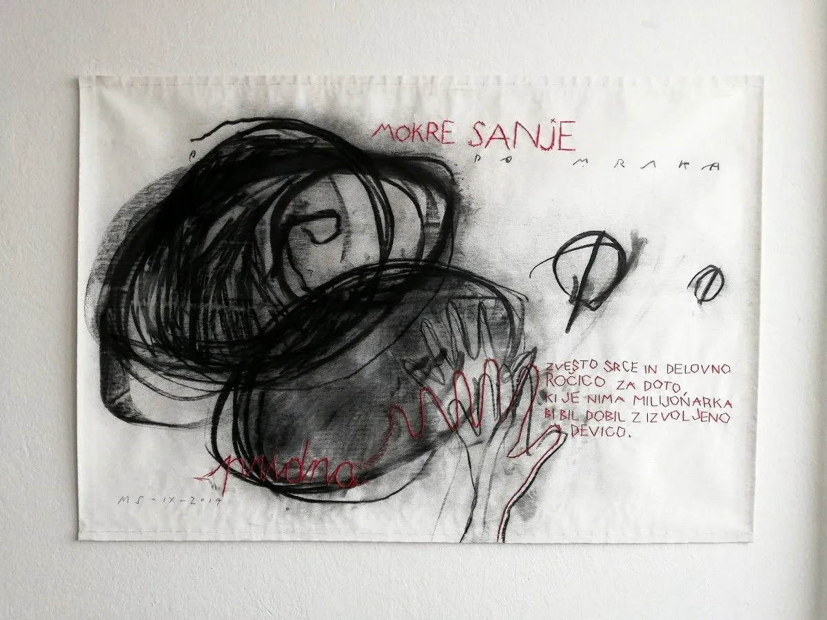 * Come closer 3 *, œuvre de Mojca Senegacnik