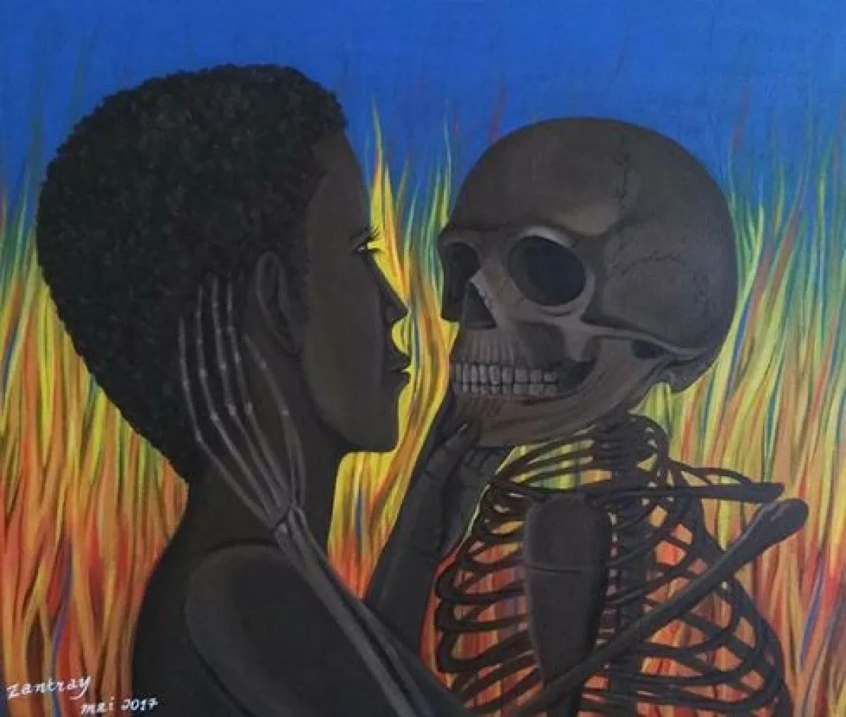 Kitsonga, artwork by Jean Yves Fernand