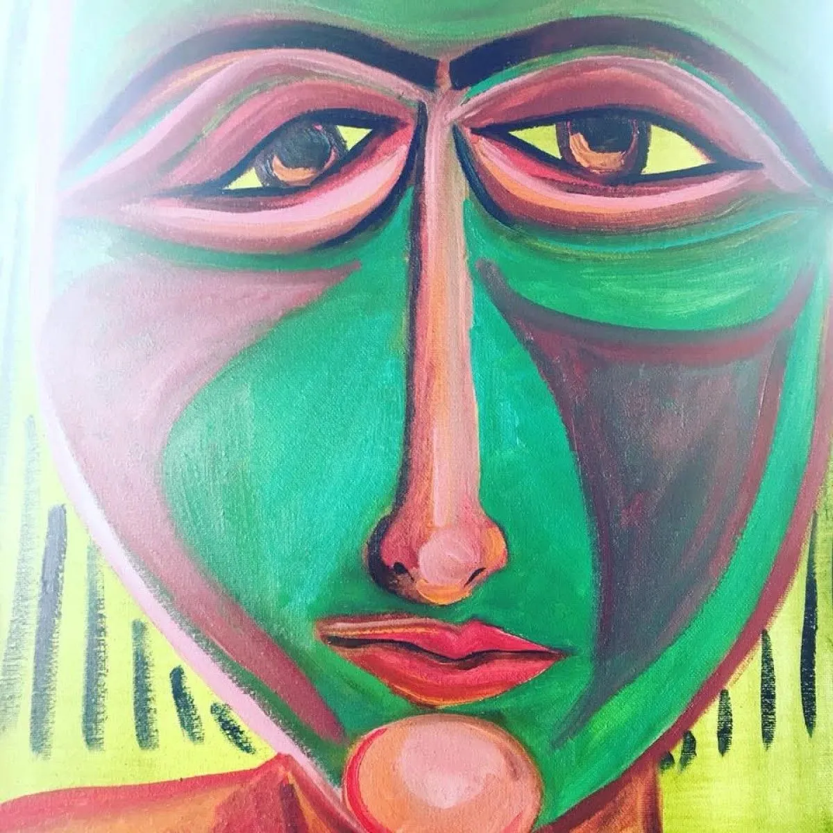Jealousy, artwork by Ligia Moya