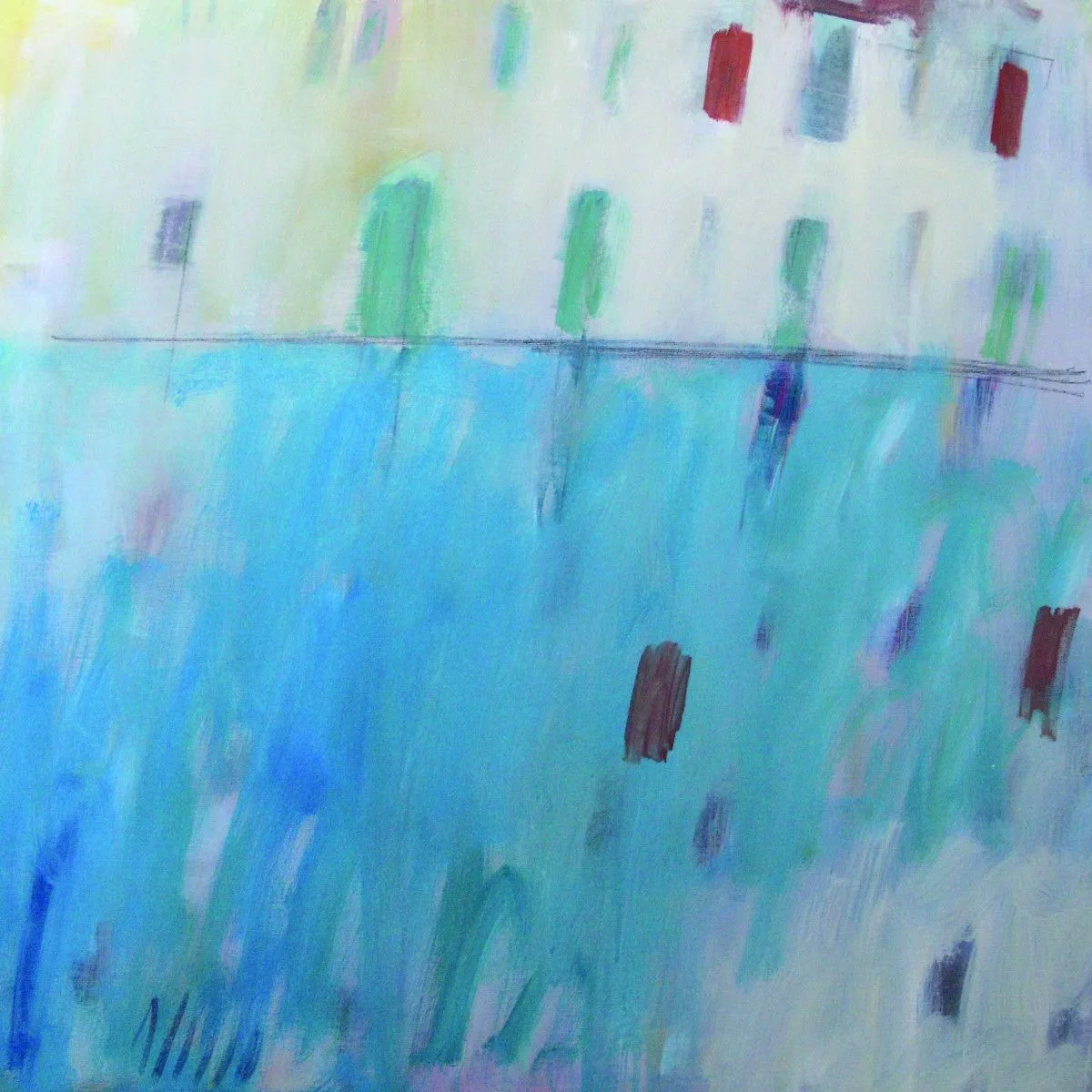 mediteranean place, artwork by alma cace