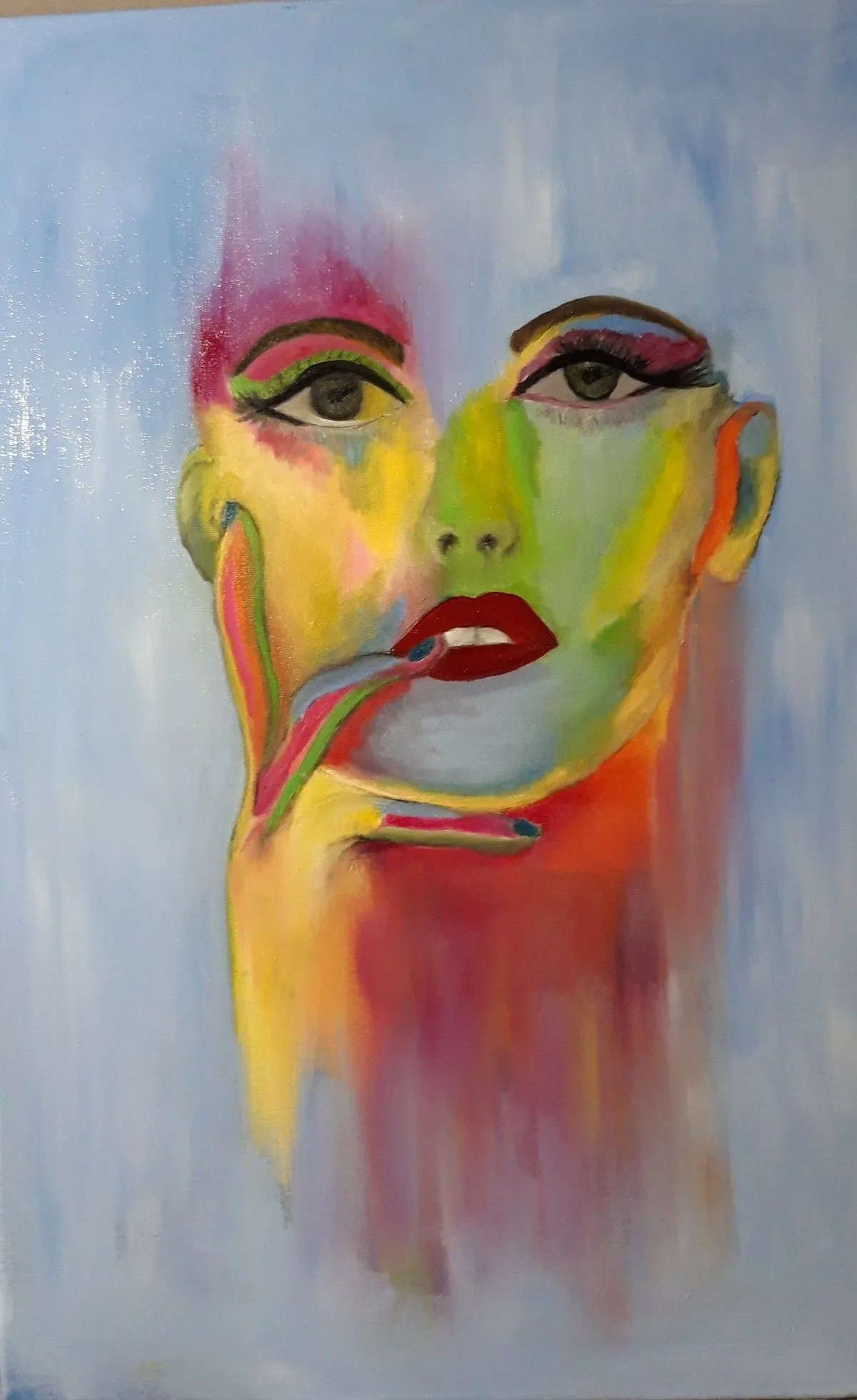 Portrait, artwork by Monique Bonijol