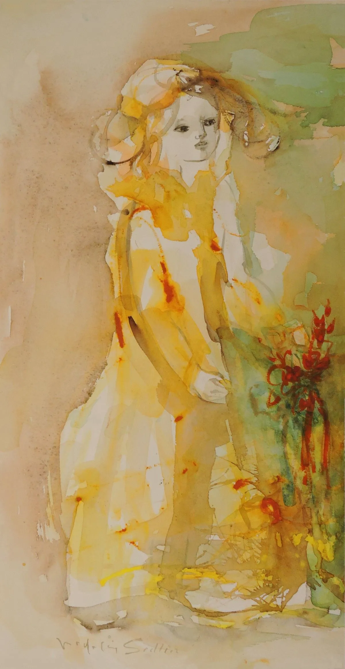 La Poupée, artwork by Madeleine Scellier