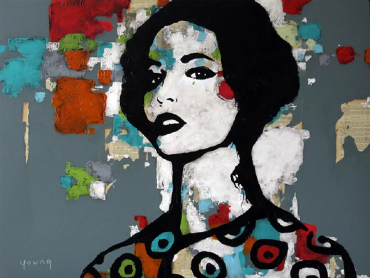 Comme un petit air de Gustav Klimt, œuvre de Steve Young