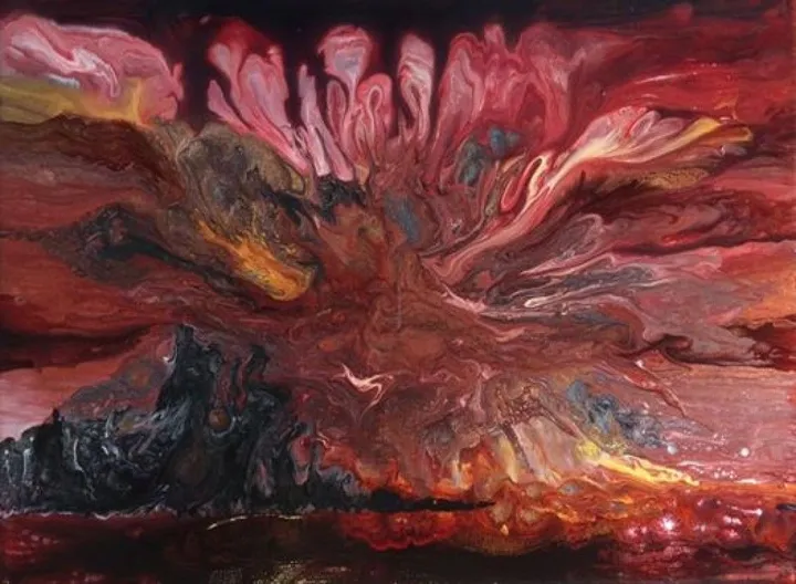 Pompéii, œuvre de Nathalie Dupuis