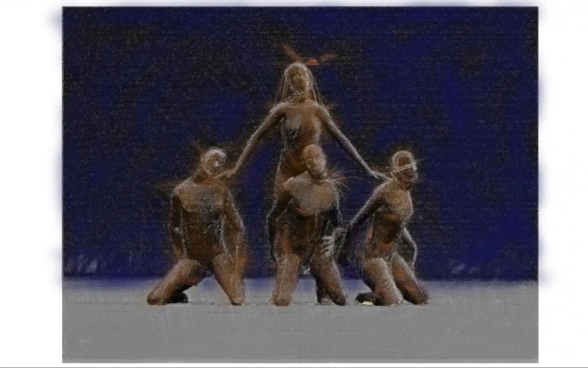 slaves, œuvre de Fausto Cantu
