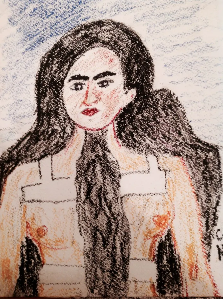 Freda Khalo, artwork by Céline Marcoux