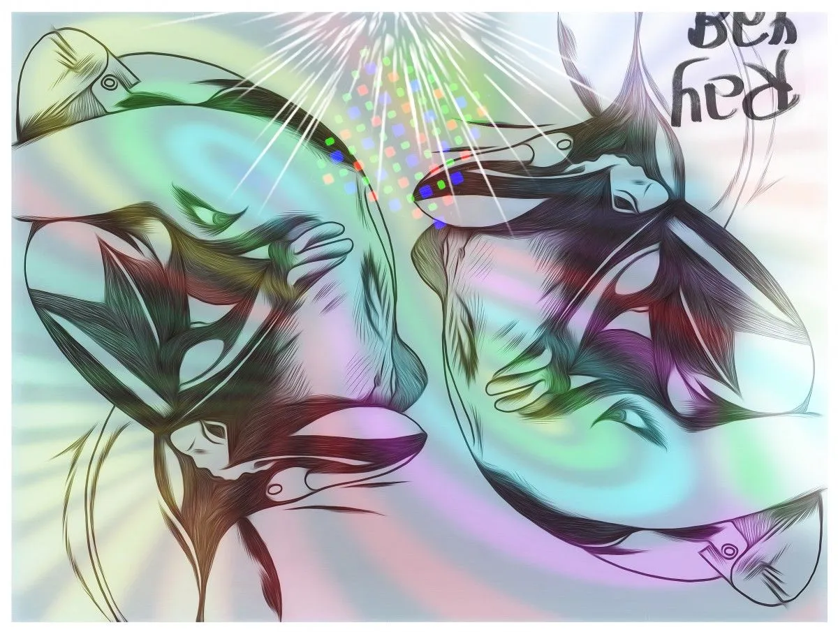 "'"'""'""'""', artwork by Laura H