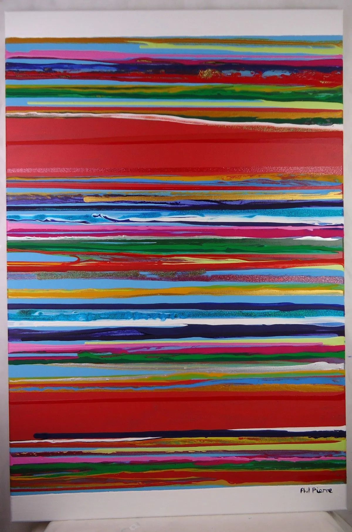 Stripes 116, œuvre de Phil Pierre