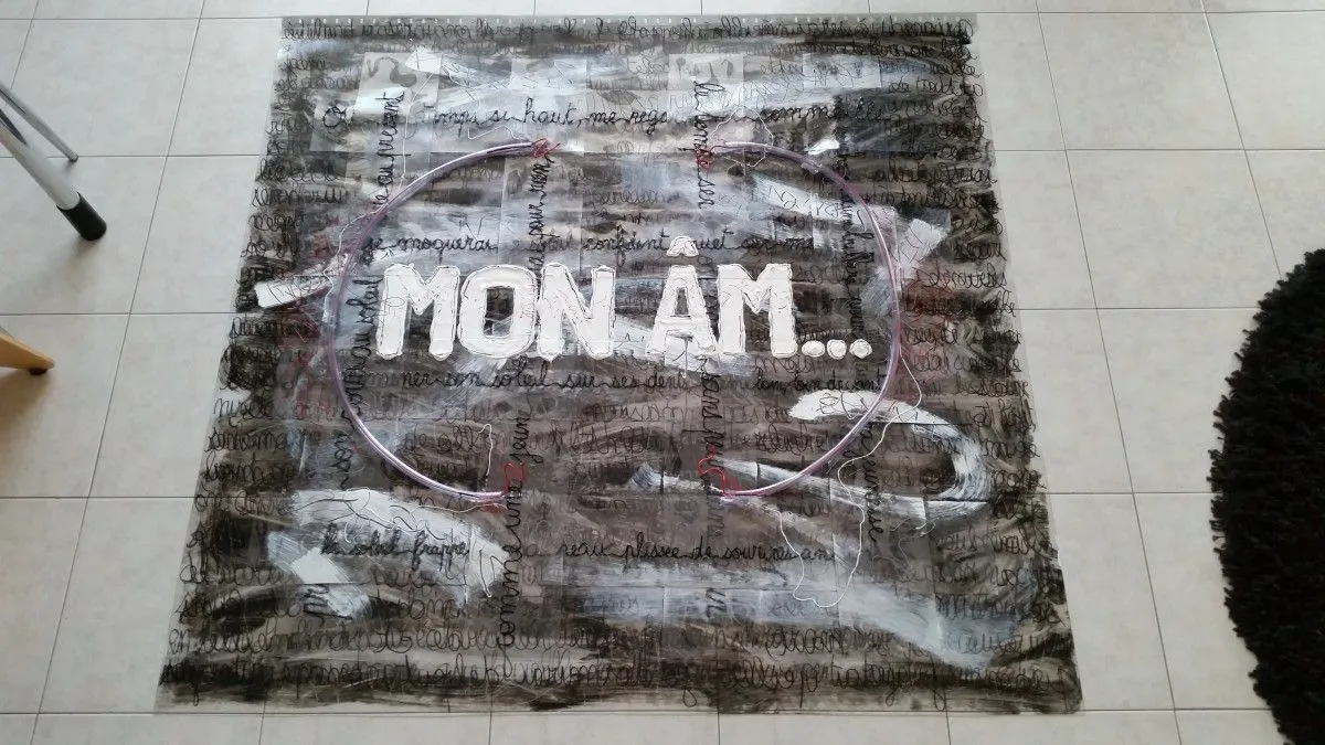MON AM......, œuvre de karine szczépaniak