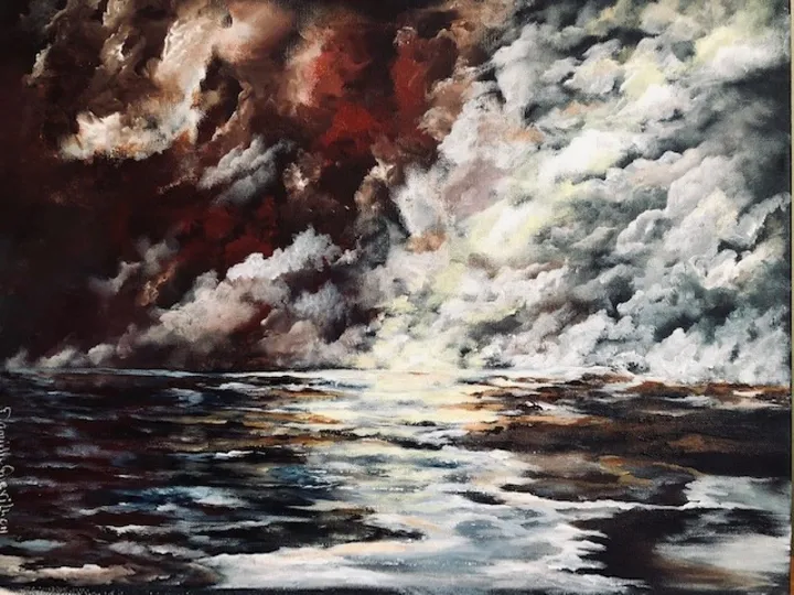 le début ou la fin, artwork by Danielle Quevillon