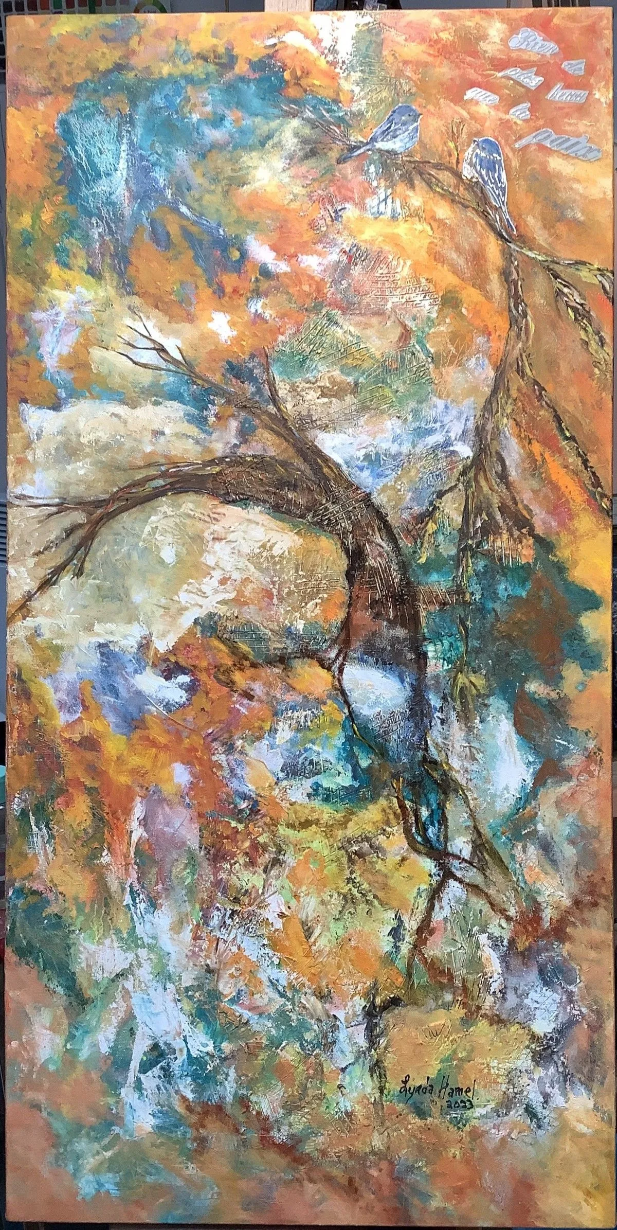 223- Vent de changement, artwork by Lynda Hamel