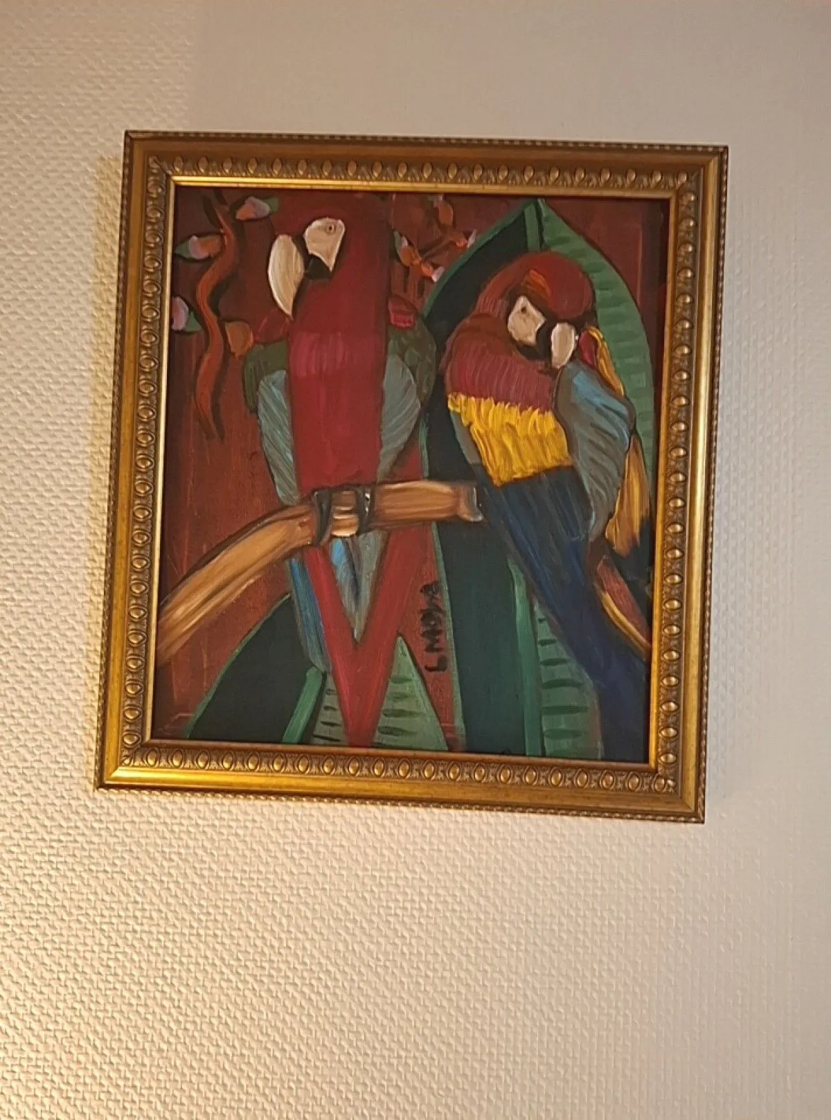 Guaras, œuvre de Ligia Moya